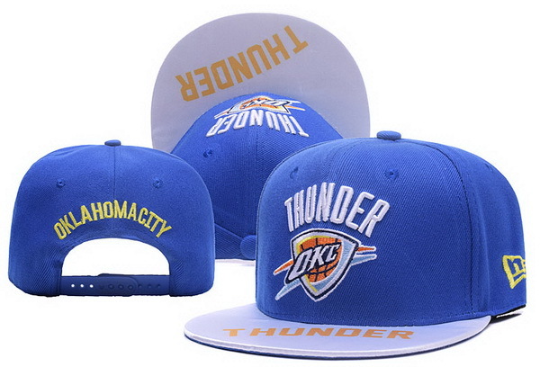 Thunder Team Logo Blue Adjustable Hat