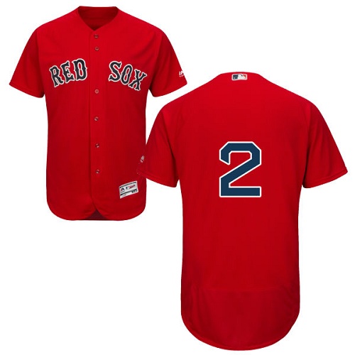 Red Sox 2 Xander Bogaerts Red Flexbase Jersey