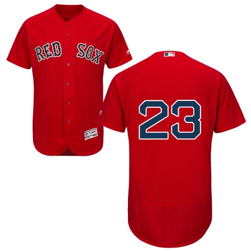 Red Sox 23 Blake Swihart Red Flexbase Jersey
