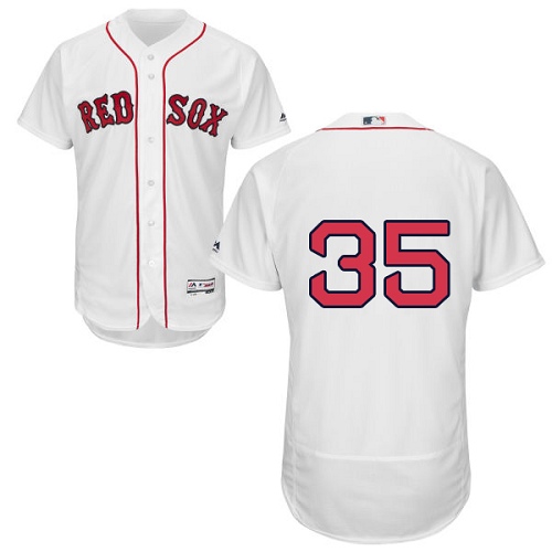 Red Sox 35 Steven Wright White Flexbase Jersey