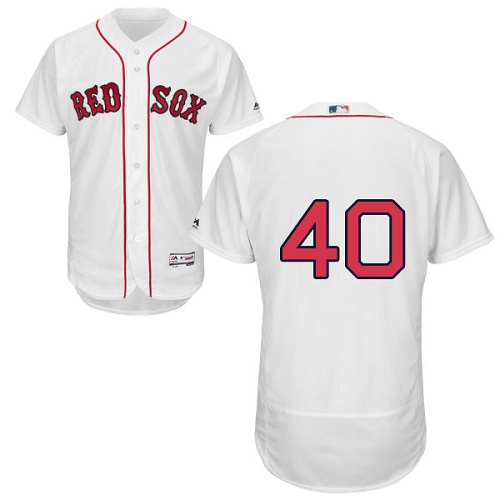 Red Sox 40 Andrew Benintendi White Flexbase Jersey