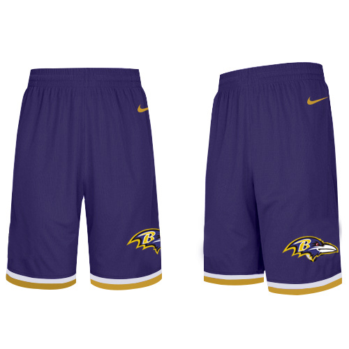 Baltimore Ravens Purple NFL Men's Shorts