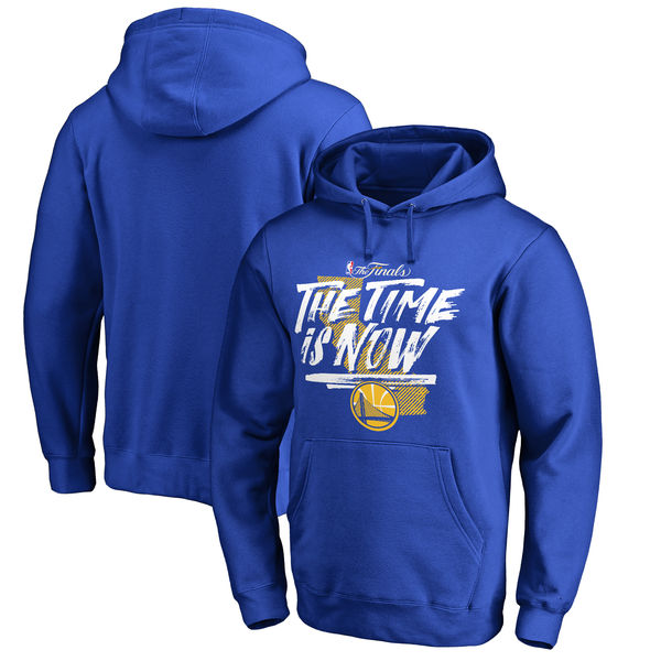 Golden State Warriors 2017 NBA Champions Royal Men's Pullover Hoodie