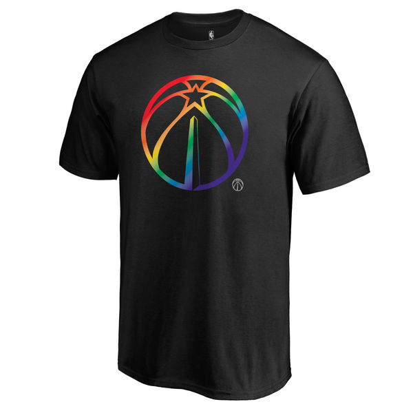 Men's Washington Wizards Fanatics Branded Black Team Pride T-Shirt