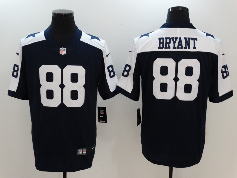 Nike Cowboys 88 Dez Bryant Navy Throwback Vapor Untouchable Player Limited Jersey