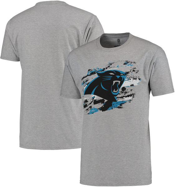 Carolina Panthers NFL Pro Line True Color T-Shirt Heathered Gray
