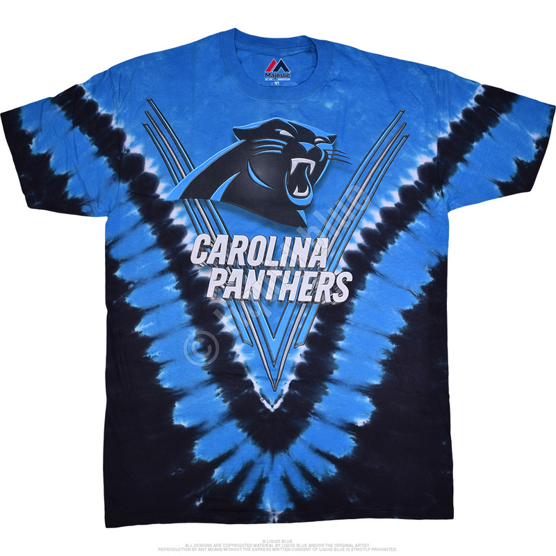 Carolina Panthers Tie-Dye Premium Men's T-Shirt