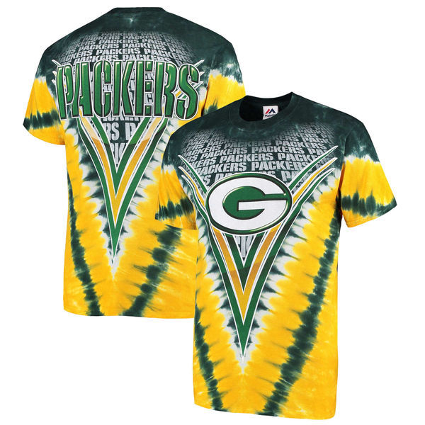 Green Bay Packers Tie-Dye Premium Men's T-Shirt