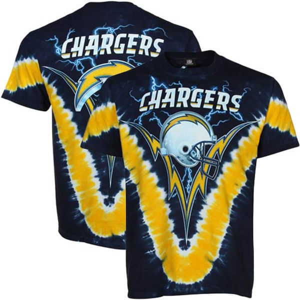 Los Angeles Chargers Tie-Dye Premium Men's T-Shirt
