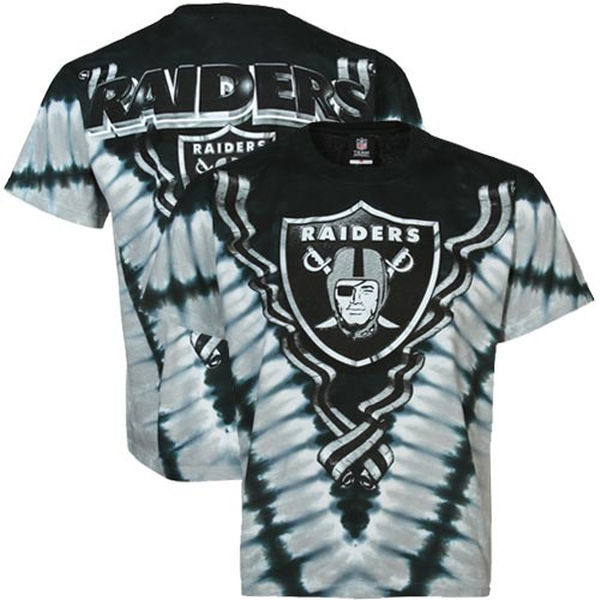 Oakland Raiders Tie-Dye Premium Men's T-Shirt