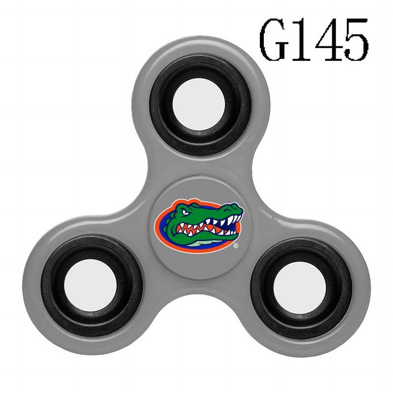 Florida Gators Team Logo Gray 3 Way Fidget Spinner