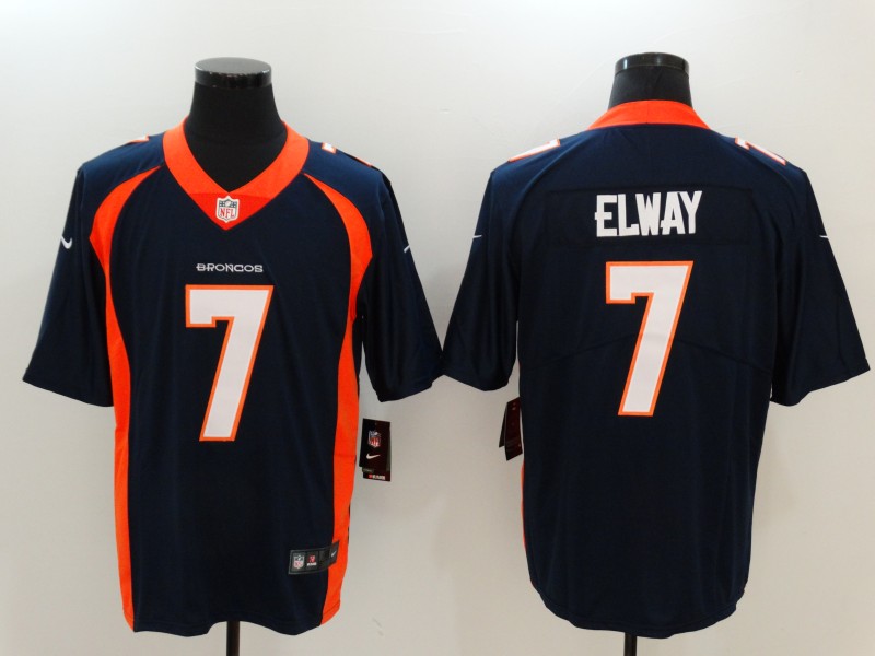 Nike Broncos 7 John Elway Navy Youth Vapor Untouchable Player Limited Jersey