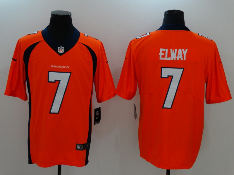 Nike Broncos 7 John Elway Orange Youth Vapor Untouchable Player Limited Jersey