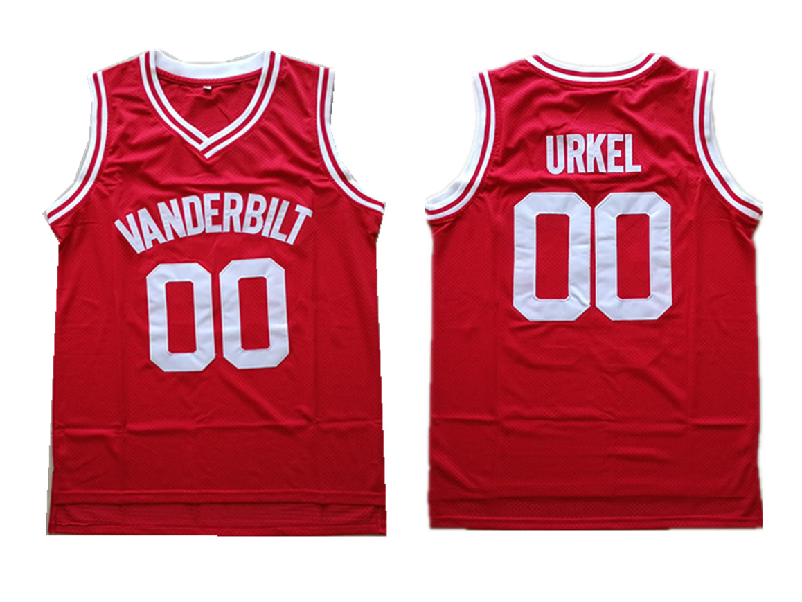 Vanderbilt 00 Steve Urkel Red Collge Basketball Jersey