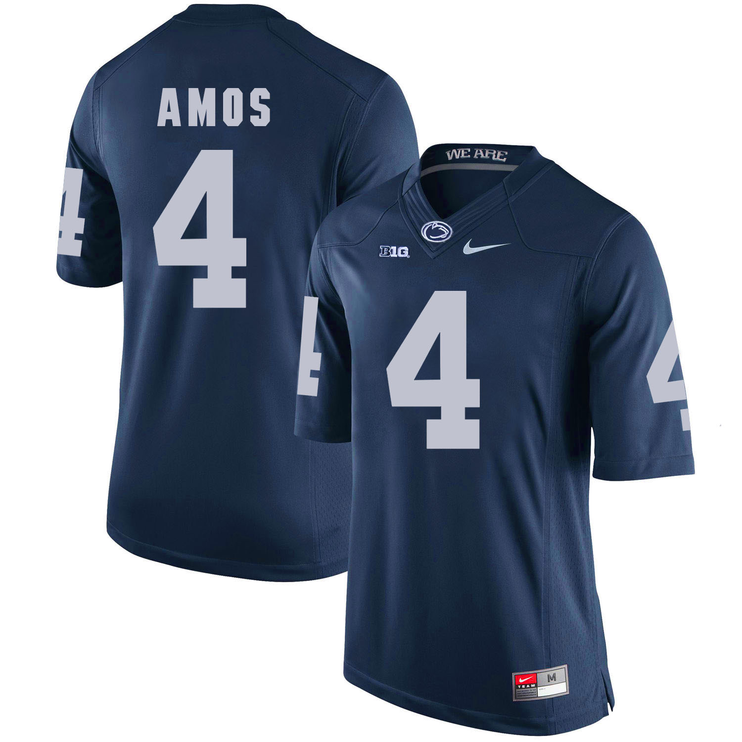 Penn State Nittany Lions 4 Adrian Amos Navy College Football Jersey