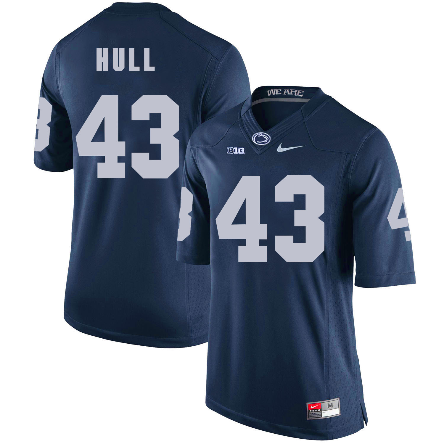 Penn State Nittany Lions 43 Mike Hull Nvay College Football Jersey