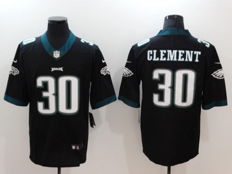 Nike Eagles 30 Corey Clement Black Youth Vapor Untouchable Player Limited Jersey