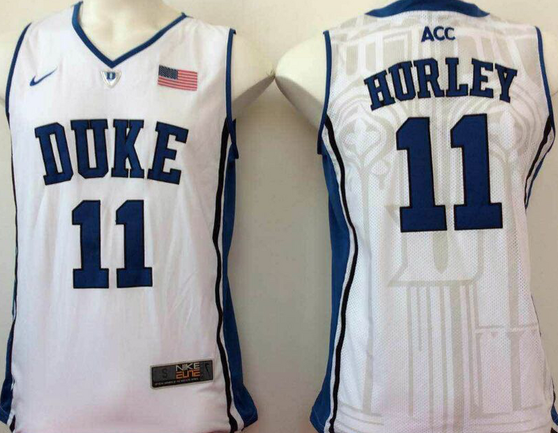 Duke Blue Devils 11 Bobby Hurley White College Basketball Elite Jersey