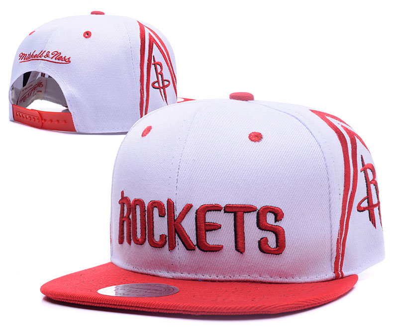 Rockets Team Logo Mitchell & Ness Adjustable Hat YD