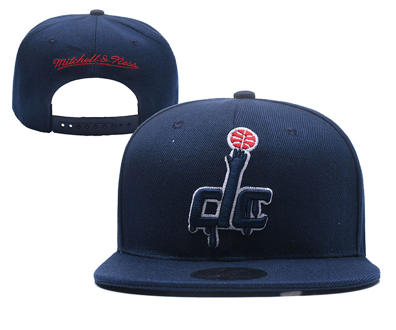 Wizards Team Logo Mitchell & Ness Adjustable Hat YD