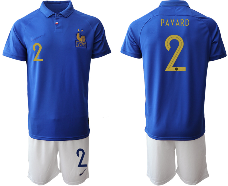 2019-20 France 2 PAVARD 100th Commemorative Edition Soccer Jersey