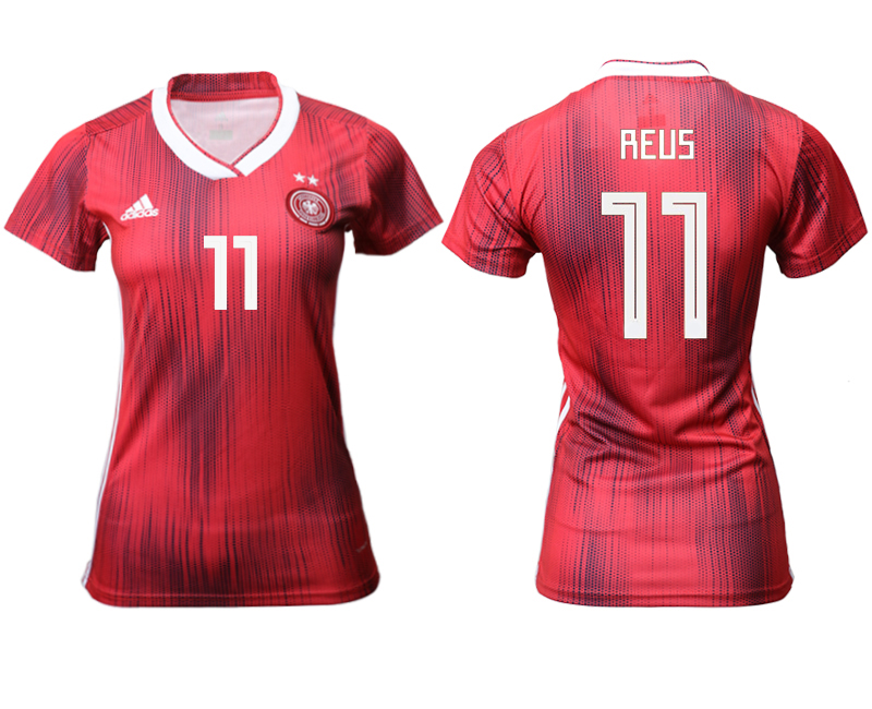 2019-20 Germany 11 REUS Away Women Soccer Jersey