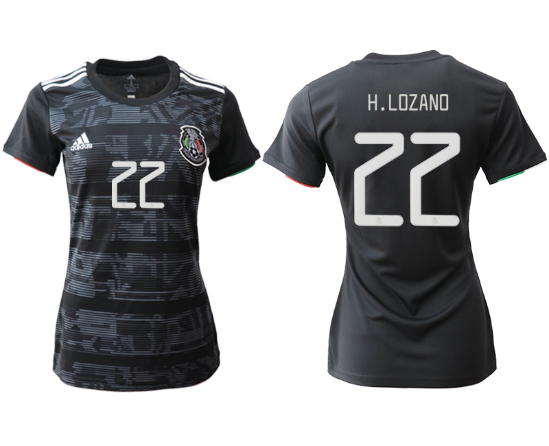 2019-20 Mexico 22 H.ZOZANO Home Women Soccer Jersey