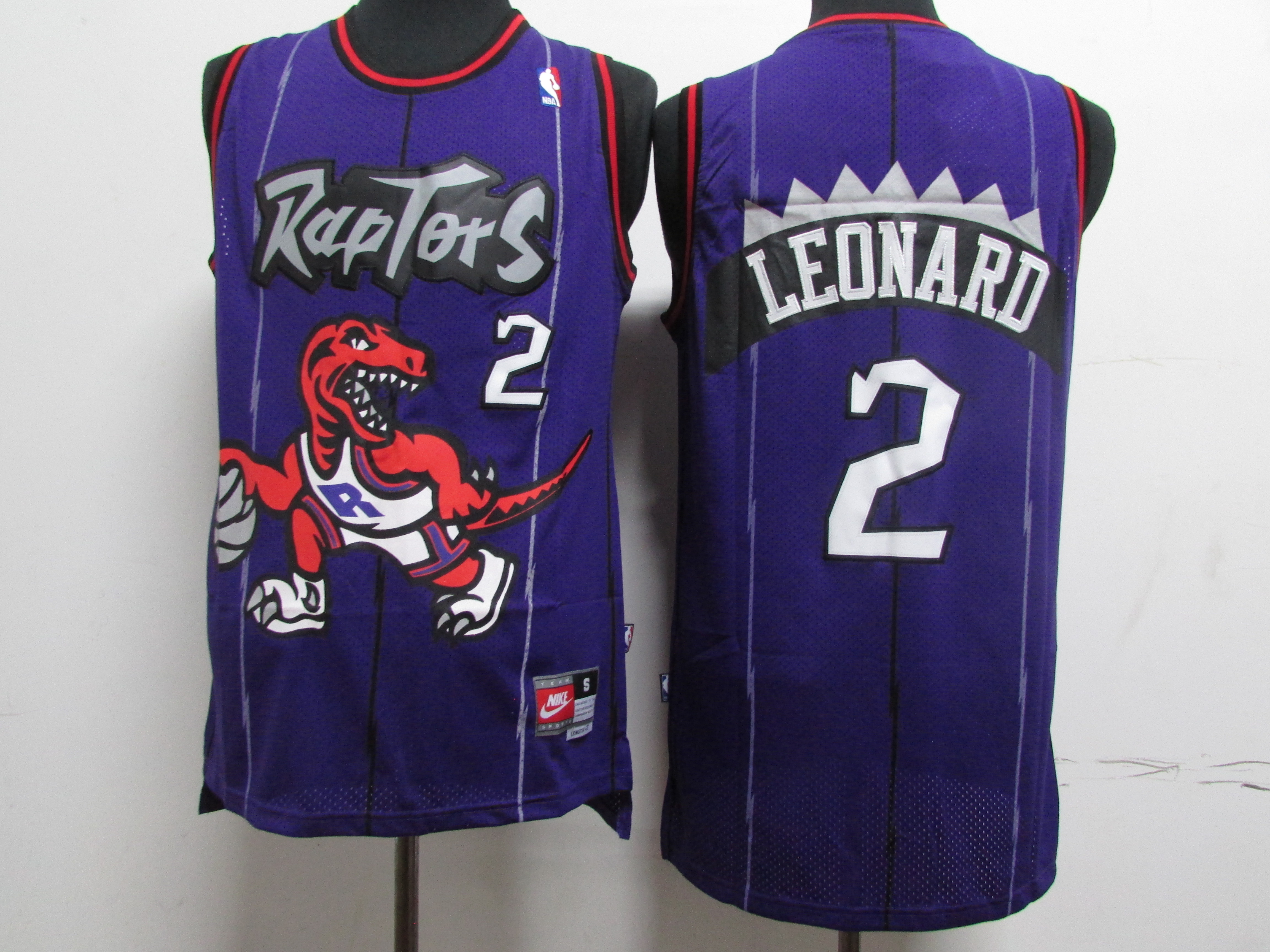 Raptors 2 Kawhi Leonard Purple Nike Swingman Jersey