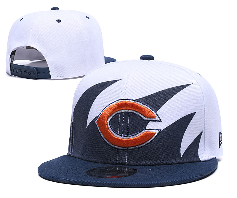 Bears Fresh Logo White Navy Adjustable Hat GS