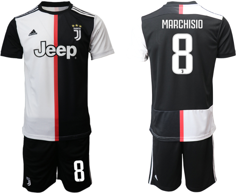 2019-20 Juventus FC 8 MARCHISIO Home Soccer Jersey