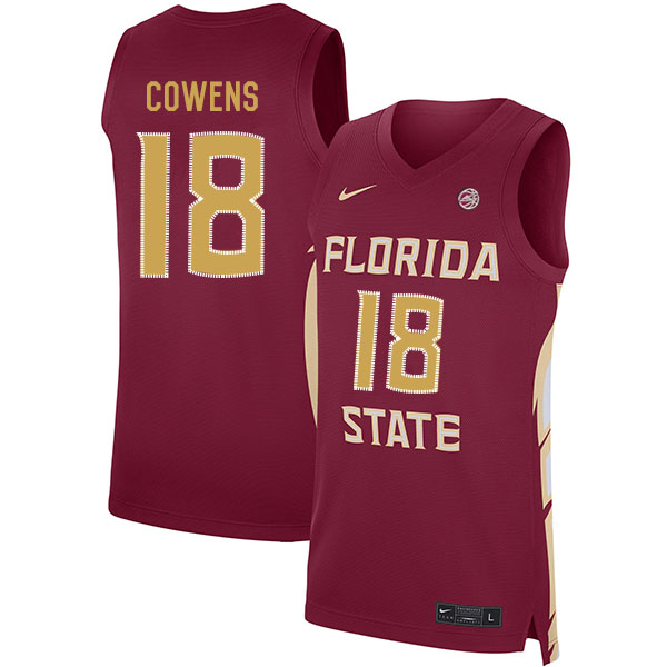 Florida State Seminoles 18 Dave Cowens Red Nike Basketball College Jersey
