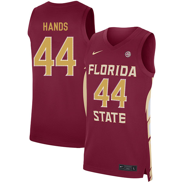 Florida State Seminoles 44 Ty Hands Red Nike Basketball College Jersey