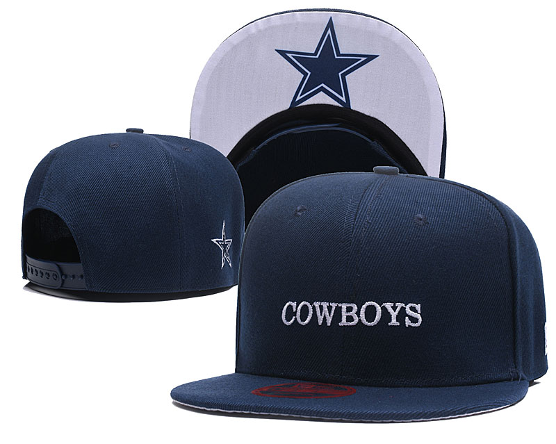 Cowboys Logo Blue Adjustable Hat LT
