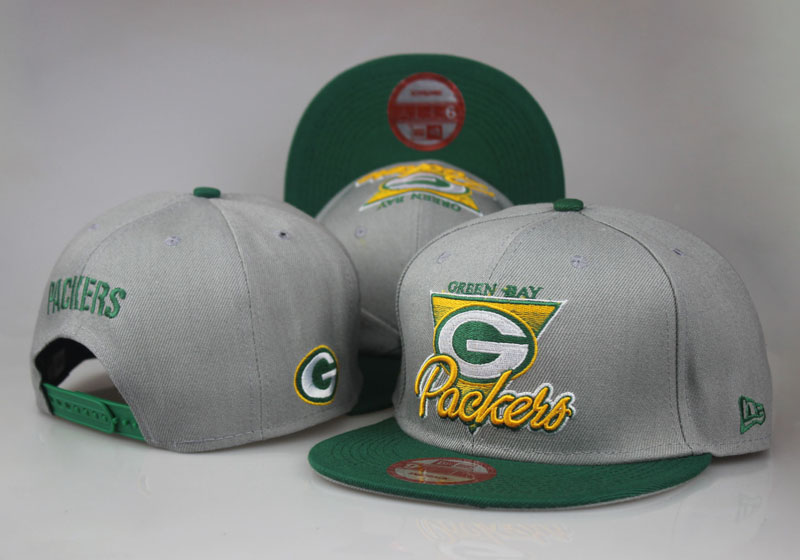 Packers Team Logo Gray Adjustable Hat LT