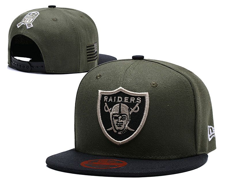 Raiders Fresh Logo Camo Adjustable Hat LT