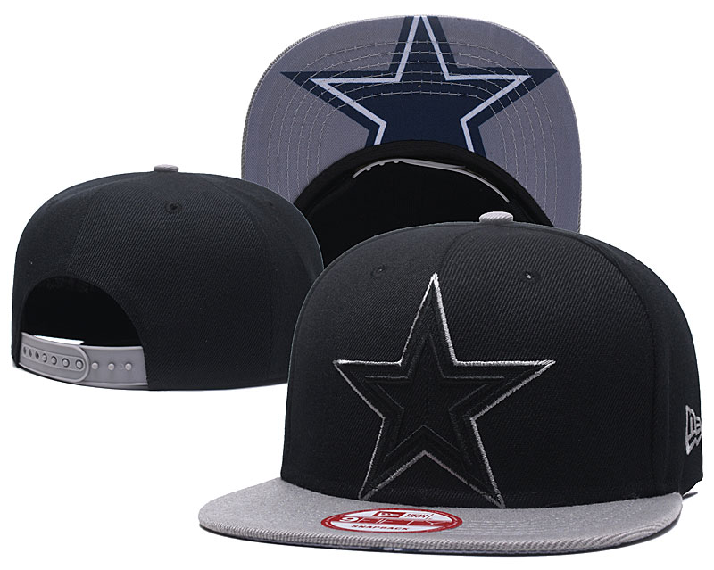 Cowboys Fresh Logo Black Hat GS