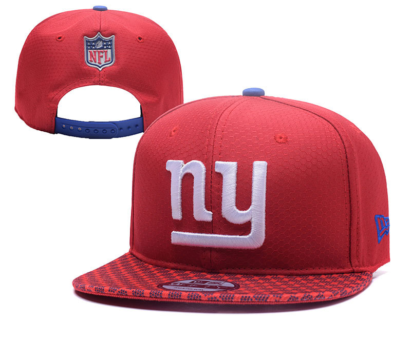 Giants Fresh Logo Red Adjustable Hat YD