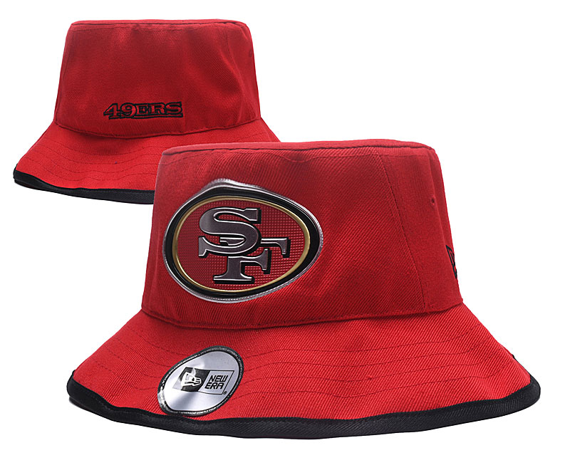 49ers Team Red Wide Brim Hat YD