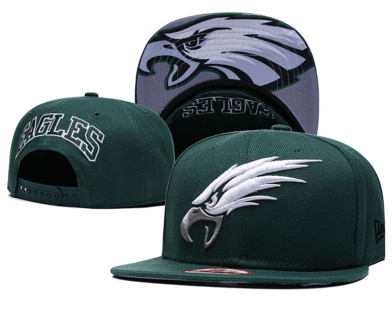 Eagles Fresh Logo Green Adjustable Hat GS