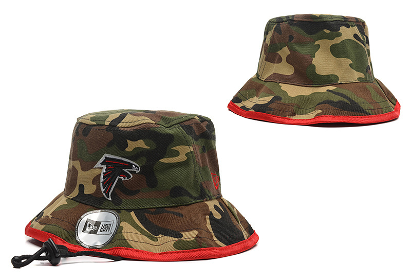 Falcons Team Camo Wide Brim Hat YD