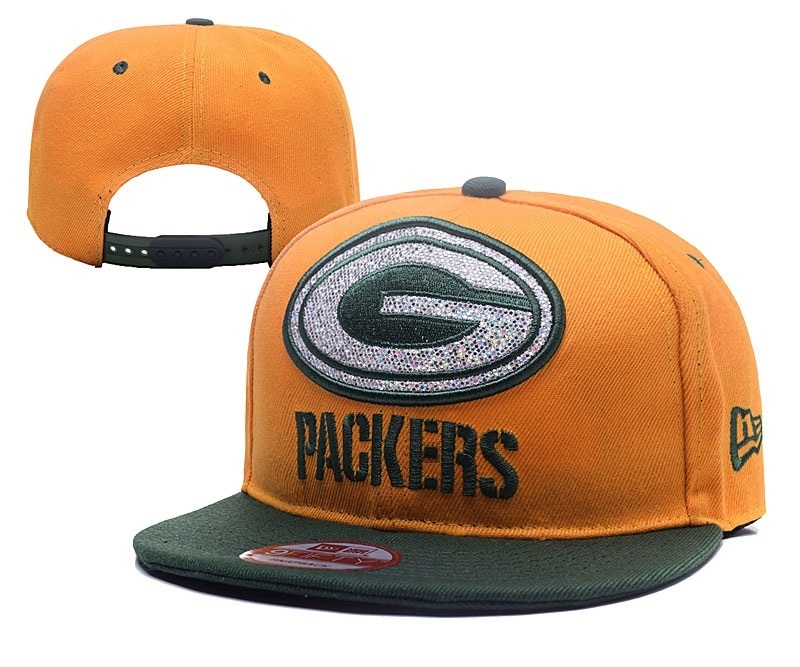 Packers Fresh Logo Yellow Green Adjustable Hat YD