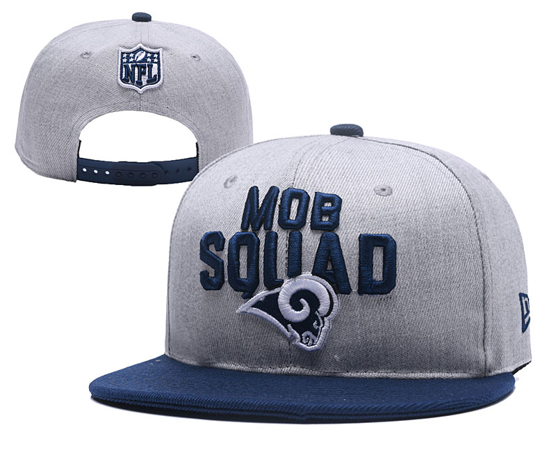 Rams Fresh Logo Mob Squad Adjustable Hat YD