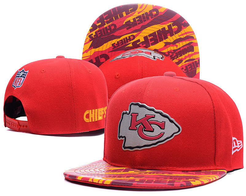 Chiefs Fresh Logo Red Adjustable Hat YD
