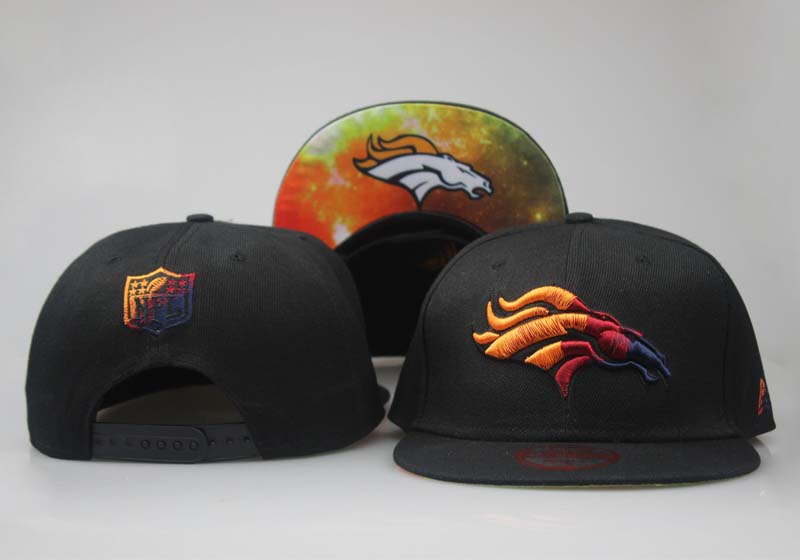 Broncos Fresh Logo Black Starry Sky Adjustable Hat LT