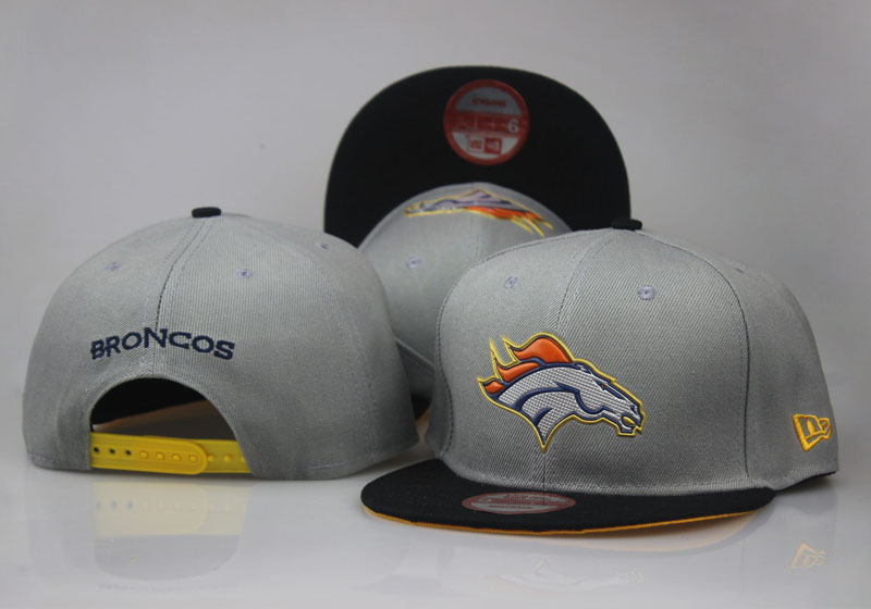 Broncos Fresh Logo Gray Black Starry Sky Adjustable Hat LT