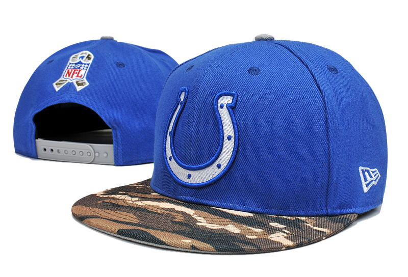 Colts Fresh Logo Blue Camo Adjustable Hat LT