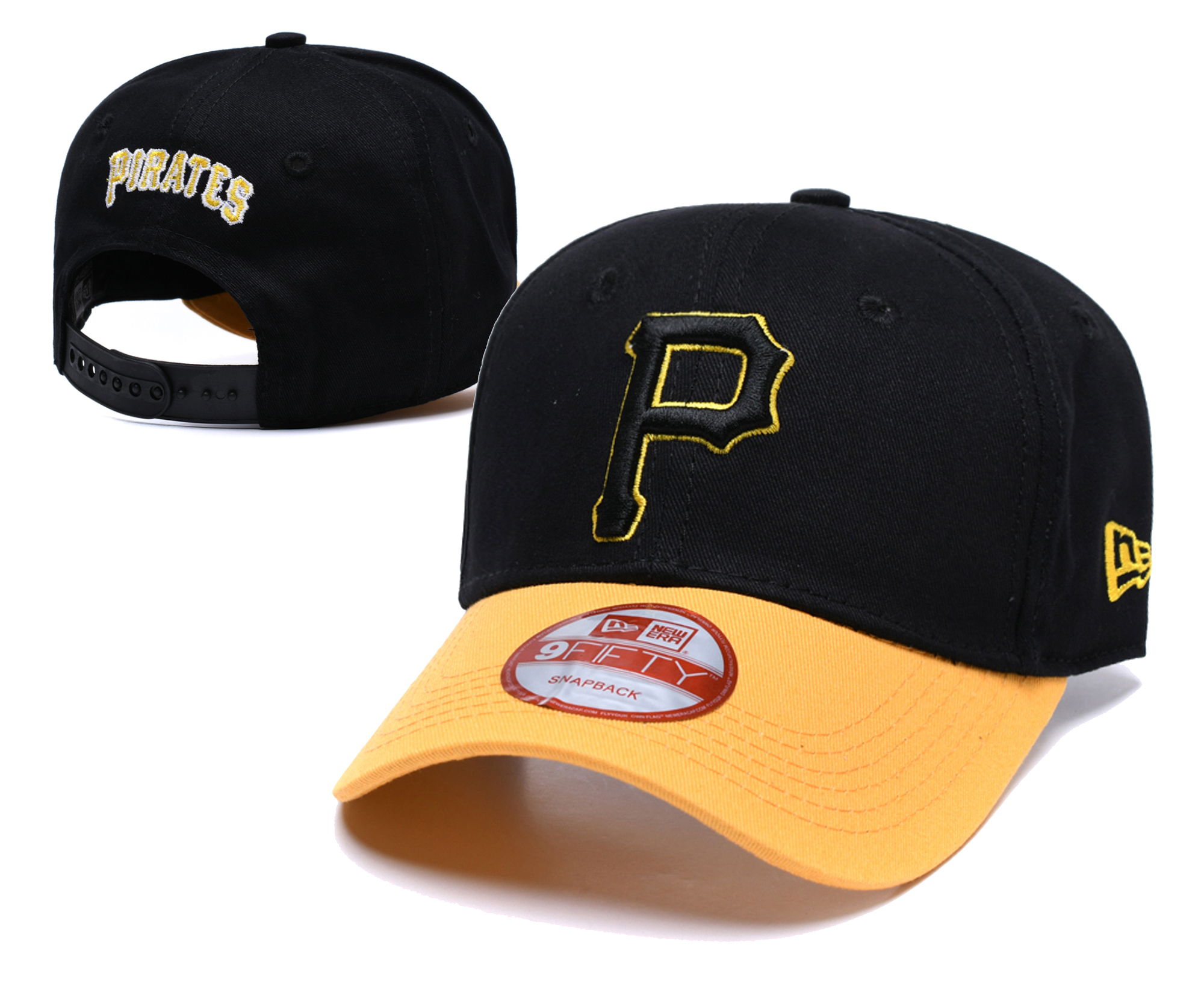 Pirates Fresh Logo Peaked Adjustable Hat TX