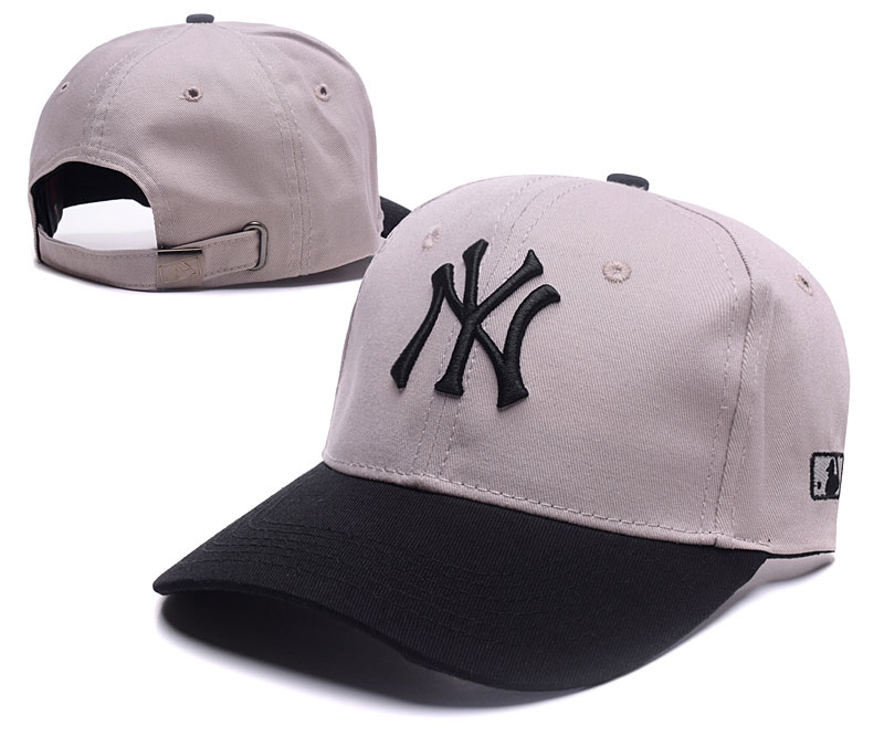 Yankees Team Logo Peaked Adjustable Hat TX