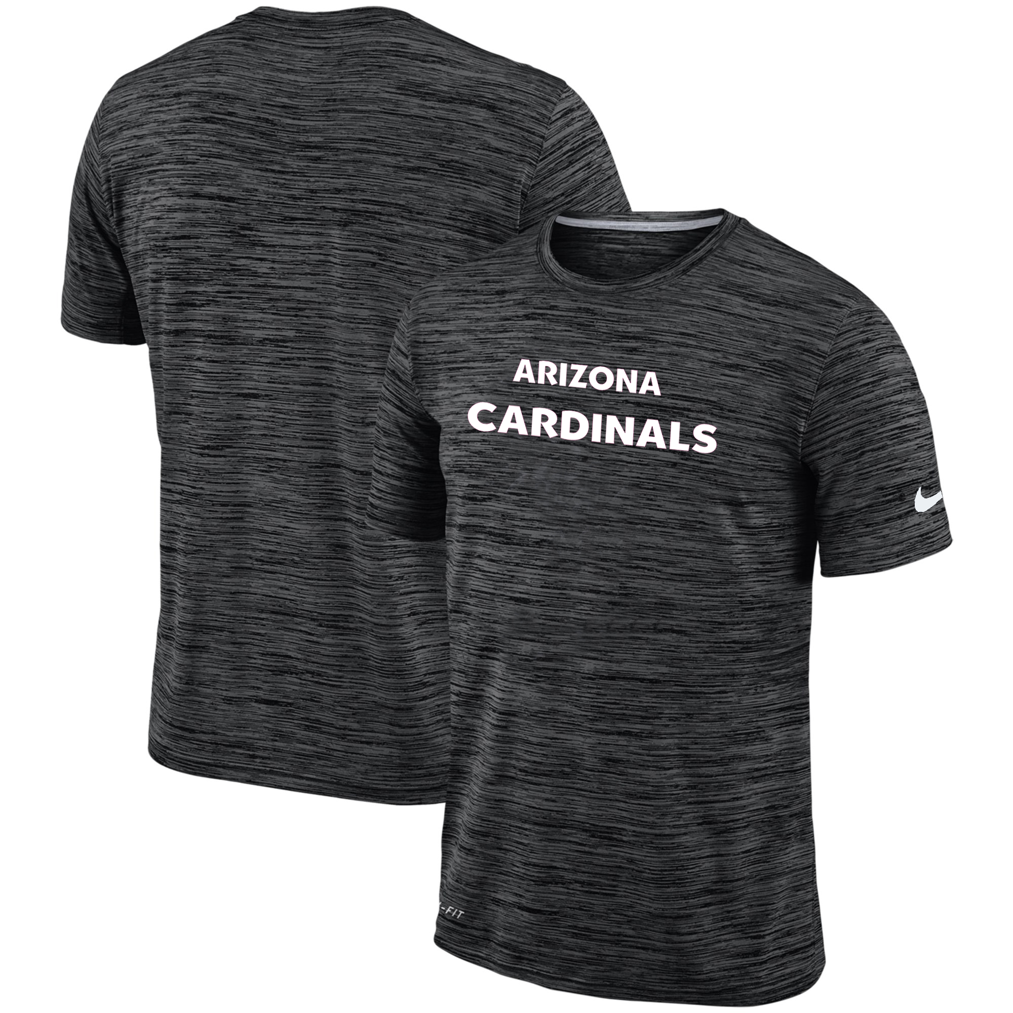 Men's Arizona Cardinals Nike Black Velocity Performance T-Shirt
