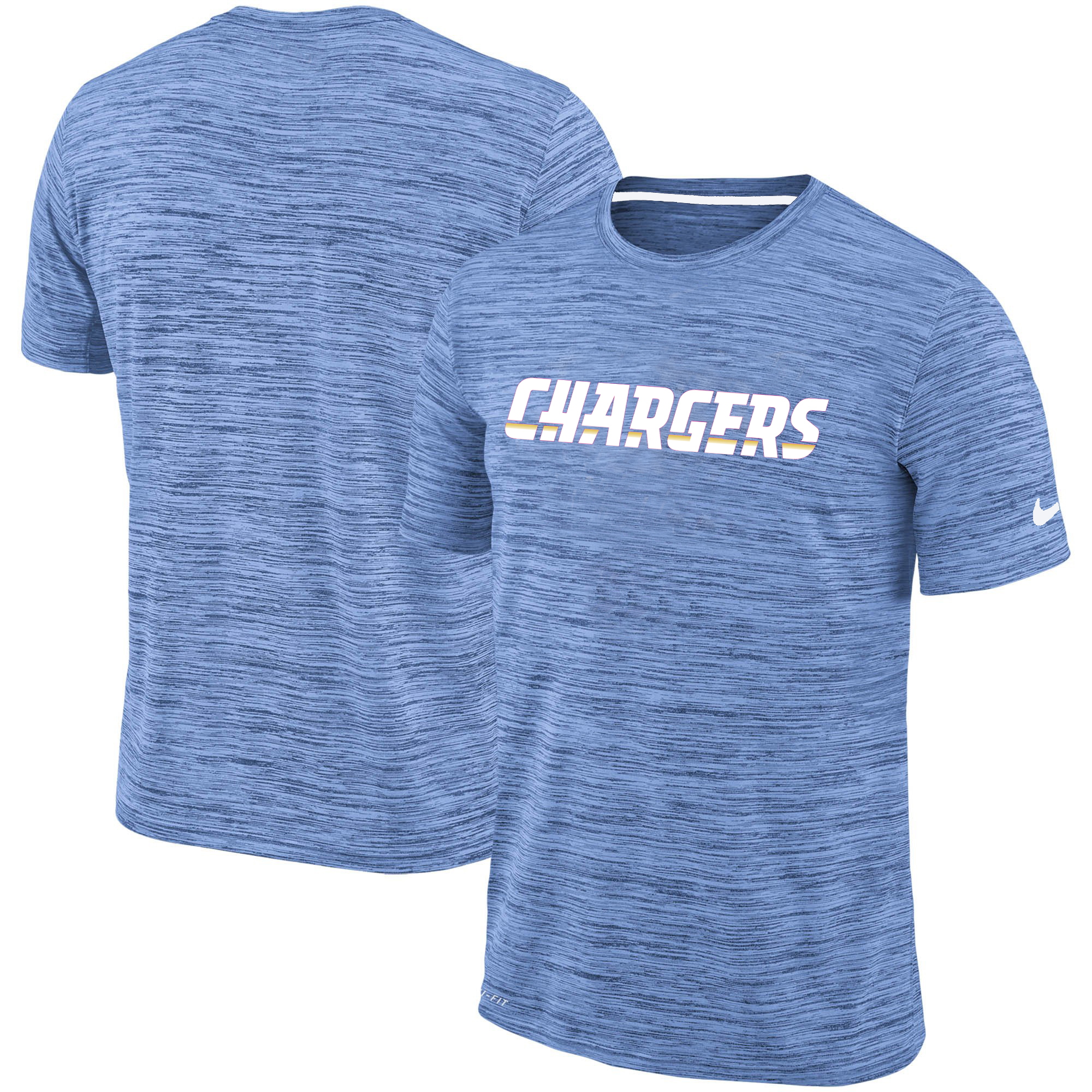 Men's Los Angeles Chargers Nike Blue Velocity Performance T-Shirt